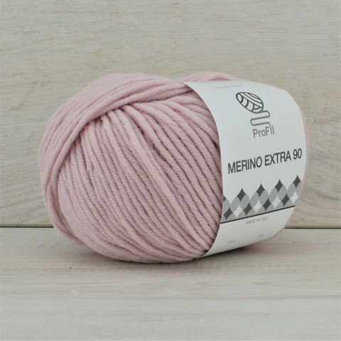 Пряжа Merino Extra 90 (Мерино экстра 90) Пепельно-розовый 176