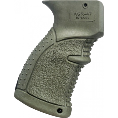 Пистолетная рукоятка пластиковая прорезиненная AGR-47 для AK, Сайга, Вепрь FAB Defense