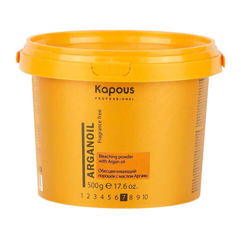 Kapous Arganoil Bleaching Powder With Argan Oil - Обесцвечивающий порошок с маслом арганы для волос