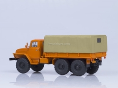 Ural-4320 board with awning orange-beige AutoHistory 1:43