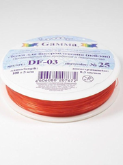 "Gamma" Леска для бисера DF-03 d 0.3 мм 100 м №25