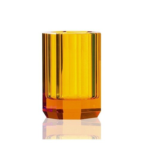 Decor Walther 0923981 Decor Walther Kristall BER Стакан настольный, хрустальное стекло, цвет: янтарь