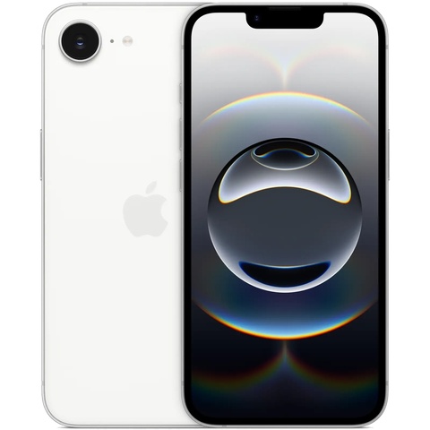 Смартфон Apple iPhone 16E 128 ГБ (nano-SIM и eSIM), белый