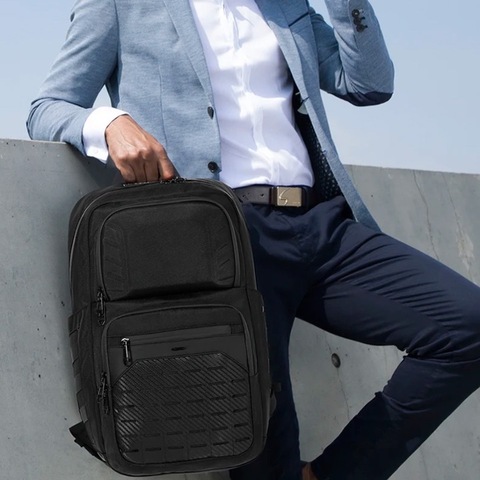 Картинка рюкзак городской Ozuko 9687 Black - 19