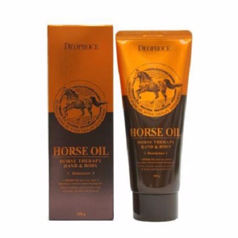 Deoproce Oil Horse Therapy Hand & Body крем для рук с лошадиным маслом