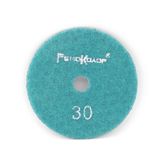 74-5-003 Круг алмазный гибкий шлифовальный АГШК / ЧЕРЕПАШКА, 100 мм, № 30, сухая шлифовка (РемоКолор)