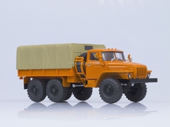 Ural-4320 board with awning orange-beige AutoHistory 1:43