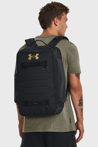 Картинка рюкзак городской Under Armour Contain Backpack черный - 2