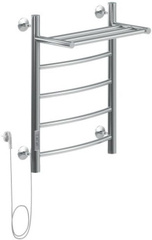 Aquanet 282047 Полотенцесушитель Romeo электрический с полкой 60х50 Aquanet, Тэн слева (282047) фото