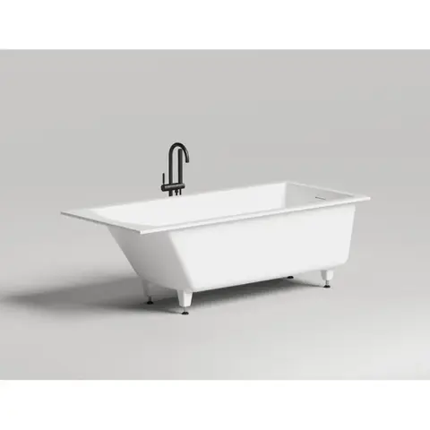 Salini CASCATA KIT 180x80 104513M Ванна встраиваемая S-Sense, матовый