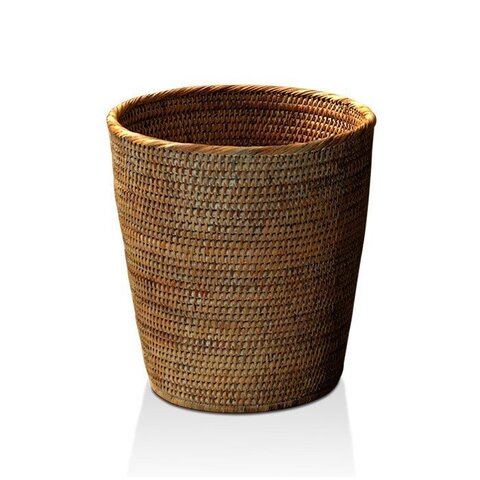 Decor Walther 0922492 Decor Walther Basket PK Корзина для бумаги 30x31см, цвет: ротанг темный