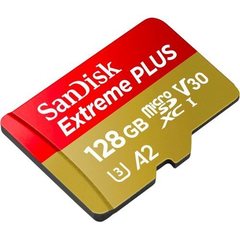 МicroSDXC 128GB SanDisk microSDXC Class 10 UHS-I A2 C10 V30 U3 Extreme Plus