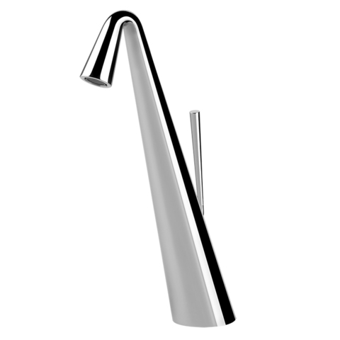 Gessi Cono Смеситель для раковины  высокий,соединительные шланги на 3/8, цвет хром 45003#031