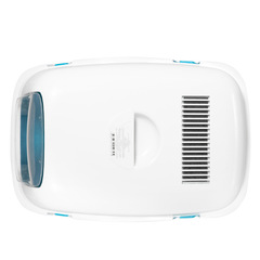 Triol туалет для кошек закрытый, синий, 570*390*350мм