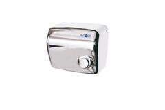 Сушилка c кнопкой 1500 W нерж. сталь KAI 01250.B глянцевый