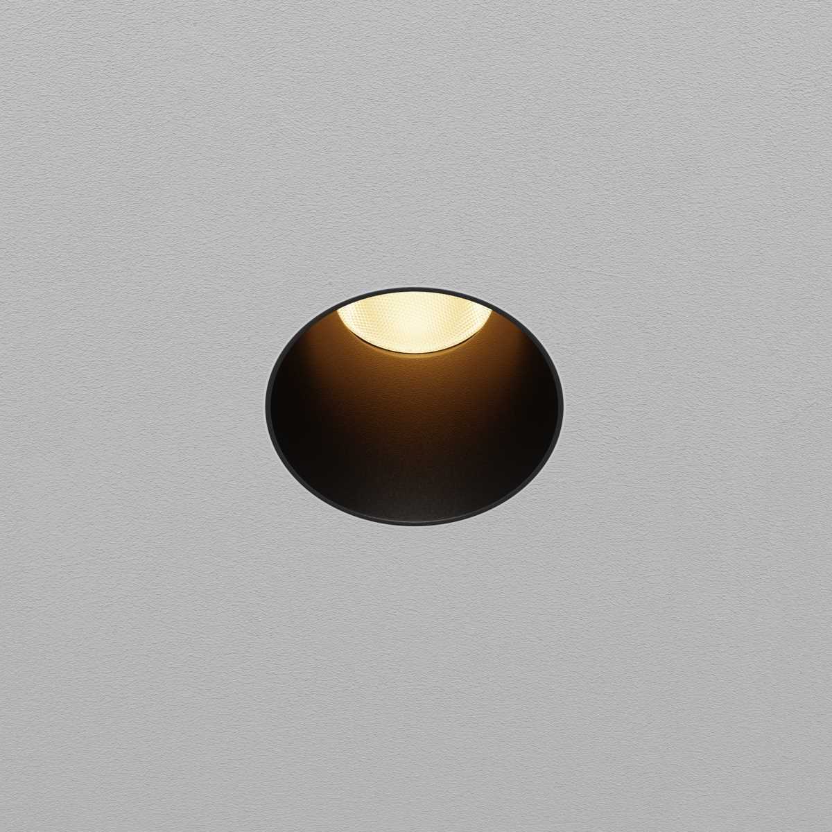 Встраиваемый светильник Maytoni Technical Dip DL120-10W-2.7K-TRS-B