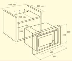 Микроволновая печь TEKA MS 620 BIS