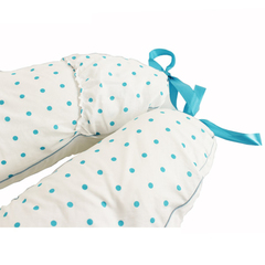 Подушка для беременных"Премиум", наполнитель холлофайбер/полистирол, белая