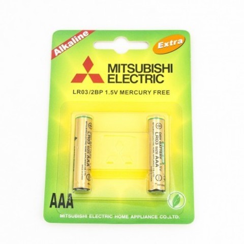 Батарейки MITSUBISHI AAA LR03G Alkaline - LR-03-M