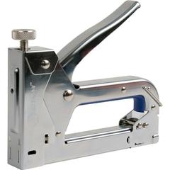 Степлер механический КОБАЛЬТ скобы 4-14мм (тип 53), верхний рег.удара, стальной корпус (240-652)