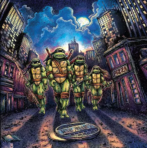 Виниловая пластинка. OST - Teenage Mutant Ninja Turtles