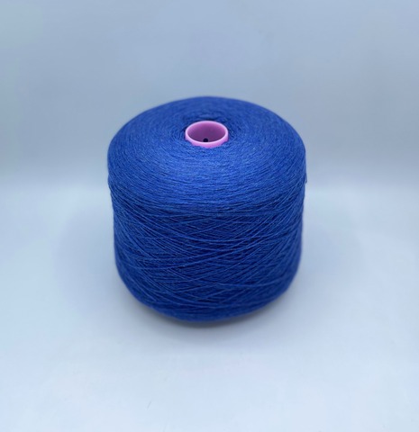 Бобинная пряжа (пр.Италия),art-Lambswool 2/17 850м/100гр, 100% Ягненок, цвет-Персидский синий(меланж)(164/341). арт-32829