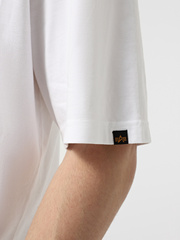 Футболка Alpha Industries Essential Relaxed Tee White (Белый)