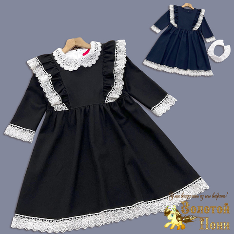 Платье школьное (8-12) 250613-JL473