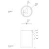 Decor Walther 0971365 Decor Walther Black Stone DMD M Баночка универсальная 13x8см, с крышкой, цвет: черный матовый / сталь матовая