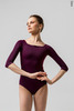 2 Sleeves leotard | wine