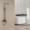 Abber AF8616NGL Душевая стойка Abber Wasserfall AF8616NGL с изливом, никель