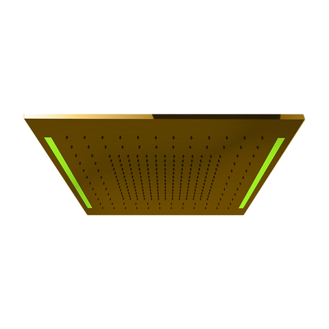 Gessi Colour 57997#246 Верхний душ потолочный 500x500 мм (золото)