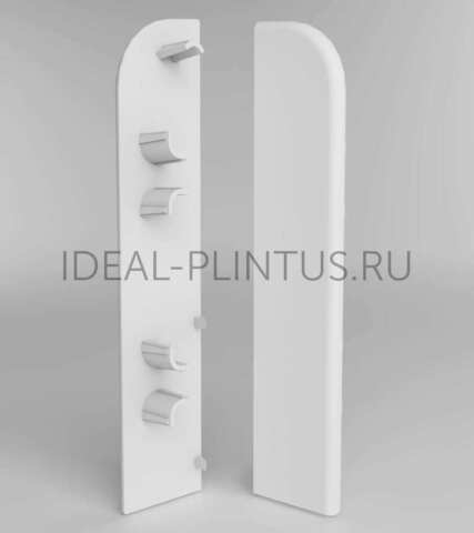 Комплектующие плинтуса Comfort Classik 80 мм