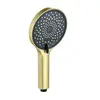 Aquatek AQ1748BG AQ1748BG ЛУГАНО смеситель для ванны с душевым гарнитуром, шлиф. золото