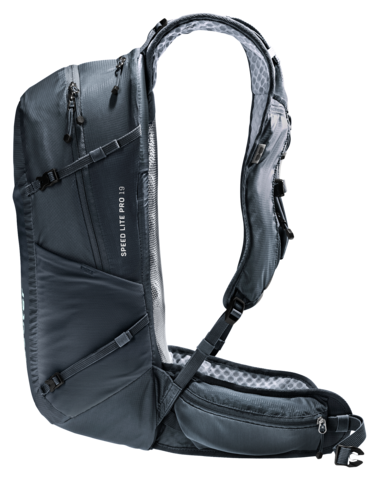 Картинка рюкзак туристический Deuter Speed Lite Pro 19 Black - 11