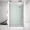 Aquanet NAA6121 Компл.3 - NAA6121 Откатная дверь Alfa (1200х2000) стекло прозрачное хром (168420)