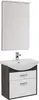 Aquanet 212652 Тумба с раковиной Aquanet Грейс 65 дуб кантербери/белый (2 ящика) (212652)