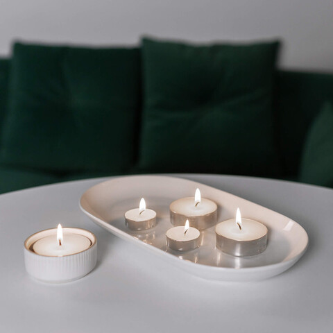 Набор неароматических свечей OPARFTERAT, 24 шт.