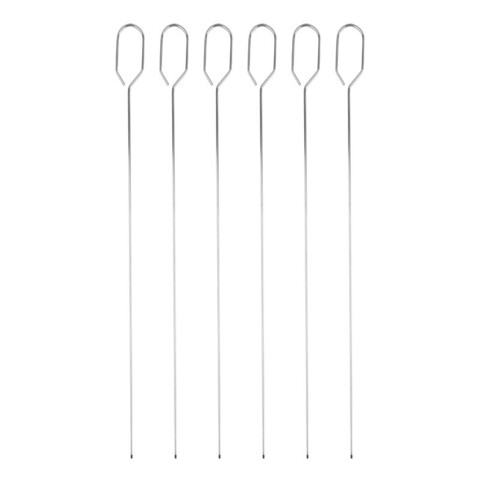 Шампур для гриля GRILLSPETT, нержавеющая сталь, 6 шт, 30 см