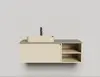 Salini 27D214ON Подвесная тумба Domino 1400, шпон, Onda Plus