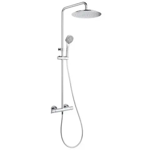 Ramon Soler 944801RP300 Душевая система с термостатом и тропическим душем для ванны Хром