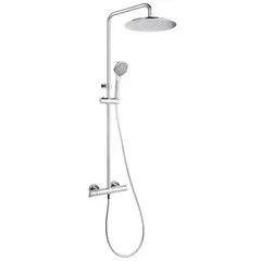 Ramon Soler 944801RP300 Душевая система с термостатом и тропическим душем для ванны Хром фото