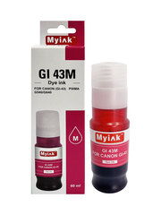 Чернила MyInk GI43M для CANON GI-43M для PIXMA G540/G640 60 мл, контейнер, magenta Dye