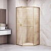 RGW 33328282-266R Душевой уголок 80*120*200 RGW SV-82-Gb "R" Трапеция/Золото браш/Золотая вуаль/8 триплекс