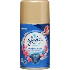 Баллон сменный для автоосвежителя Glade Лазурная волна и магнолия 269мл