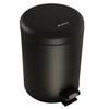 Ksitex BGR-5B урна с педалью,микролифт,черная, 5л.