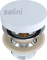 Salini 16222WM Клапан донный D504 S-Sense для раковины матовая белый фото