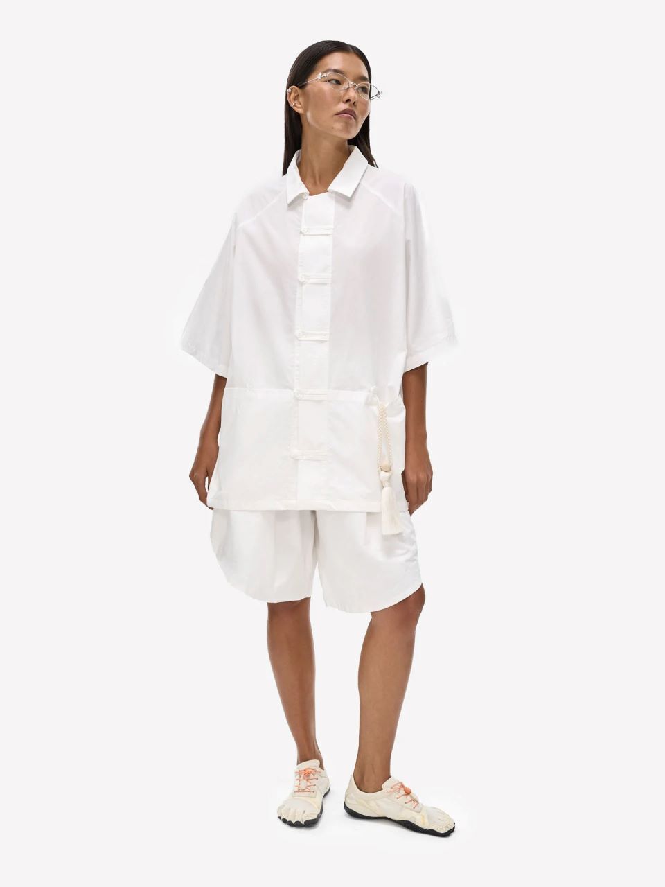 Шорты PANASIAN NOODLE SHORTS/WHITE