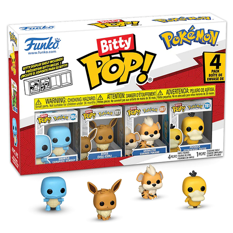 Funko Bitty POP! Pokemon 4 Pack Series 4