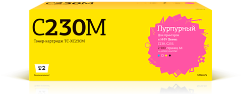 Картридж T2 TC-XC230M для Xerox C230/C235 (2500 стр.) пурпурный, с чипом 006R04397